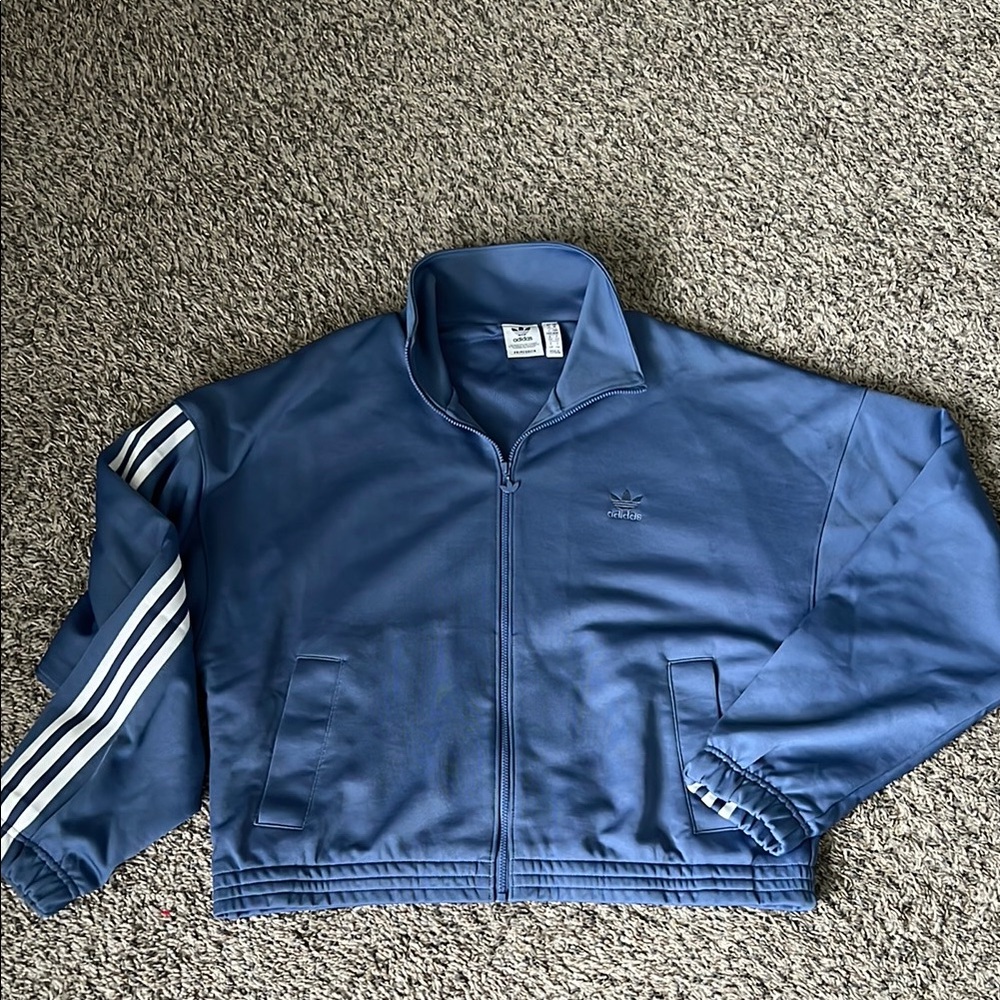 Adidas Women’s Blue Track Jacket